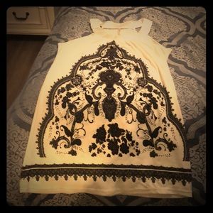 White western sleeveless dress